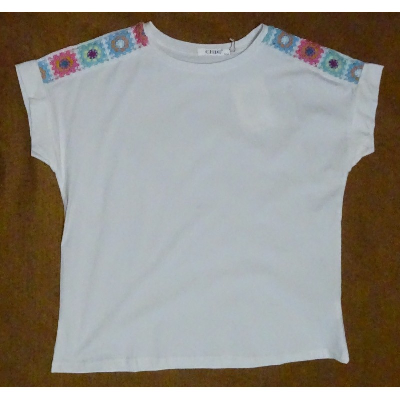 CAMISETA CROCHINA