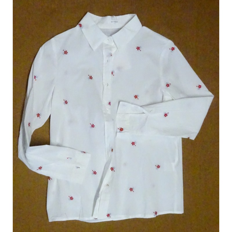 CAMISA FLORBORDADA