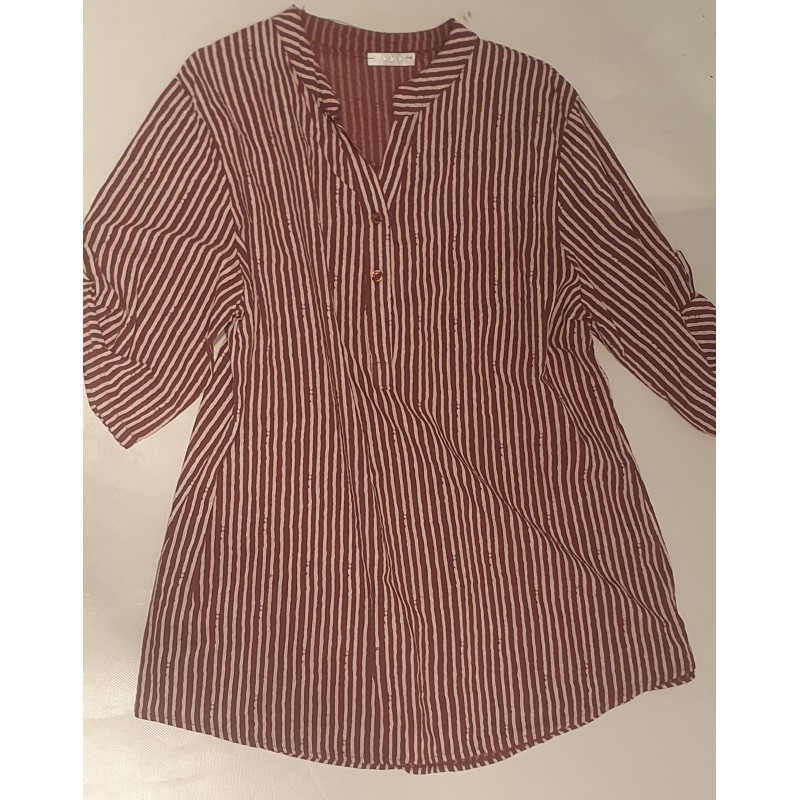 CAMISA MAO RAYAS