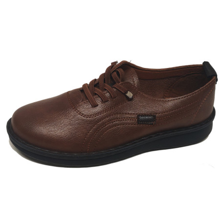 BLUCHER CIERVO - CUERO