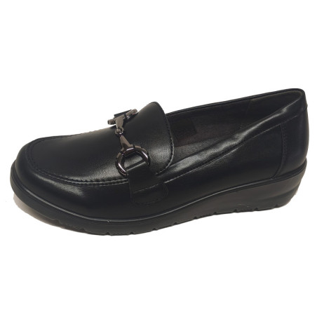 MOCASIN CASTILLA - NEGRO