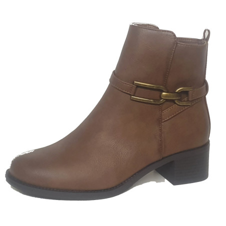 BOTIN CABALLO - TAUPE