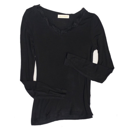 CAMISETA COTIN - NEGRO