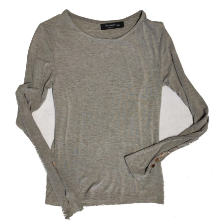 CAMISETA 5 BOTONES - GRIS