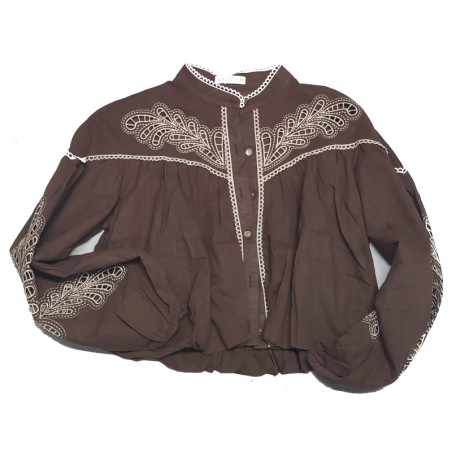 CAMISA ASTIK - MARRON