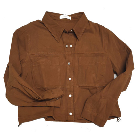 CHAQUETA CORTA - CAMEL