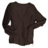 BLUSA VOLI - MARRON