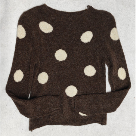 JERSEY TOPAZO - MARRON