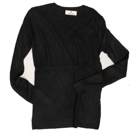 JERSEY TIA PICO - NEGRO