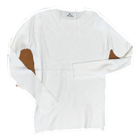 JERSEY TIA REDONDO - BLANCO