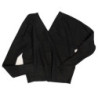 JERSEY DOBLE PICO - NEGRO