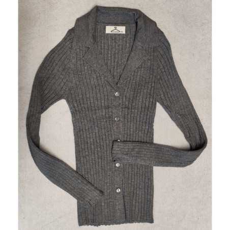 CHAQUETA POLO - GRIS