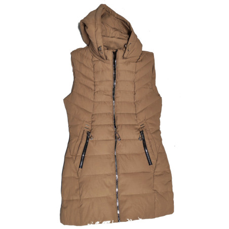 CHALECO DEMI - CAMEL