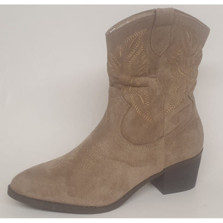 BOTIN CAMPERO PERFI - TAUPE