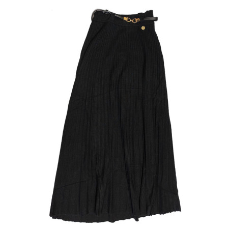 FALDA BRUSELAS - NEGRO