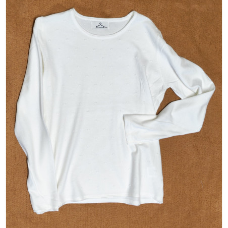 JERSEY PLA PLA - BLANCO