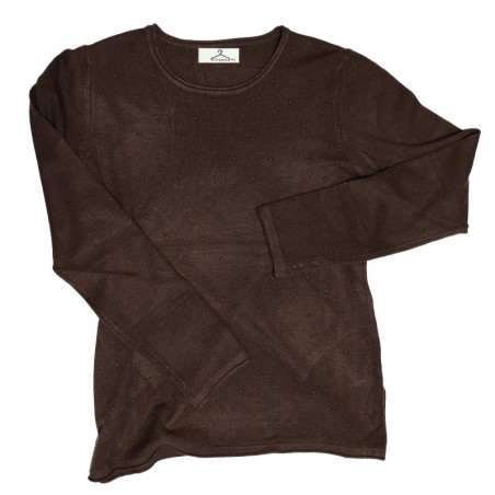 JERSEY PLA PLA - MARRON